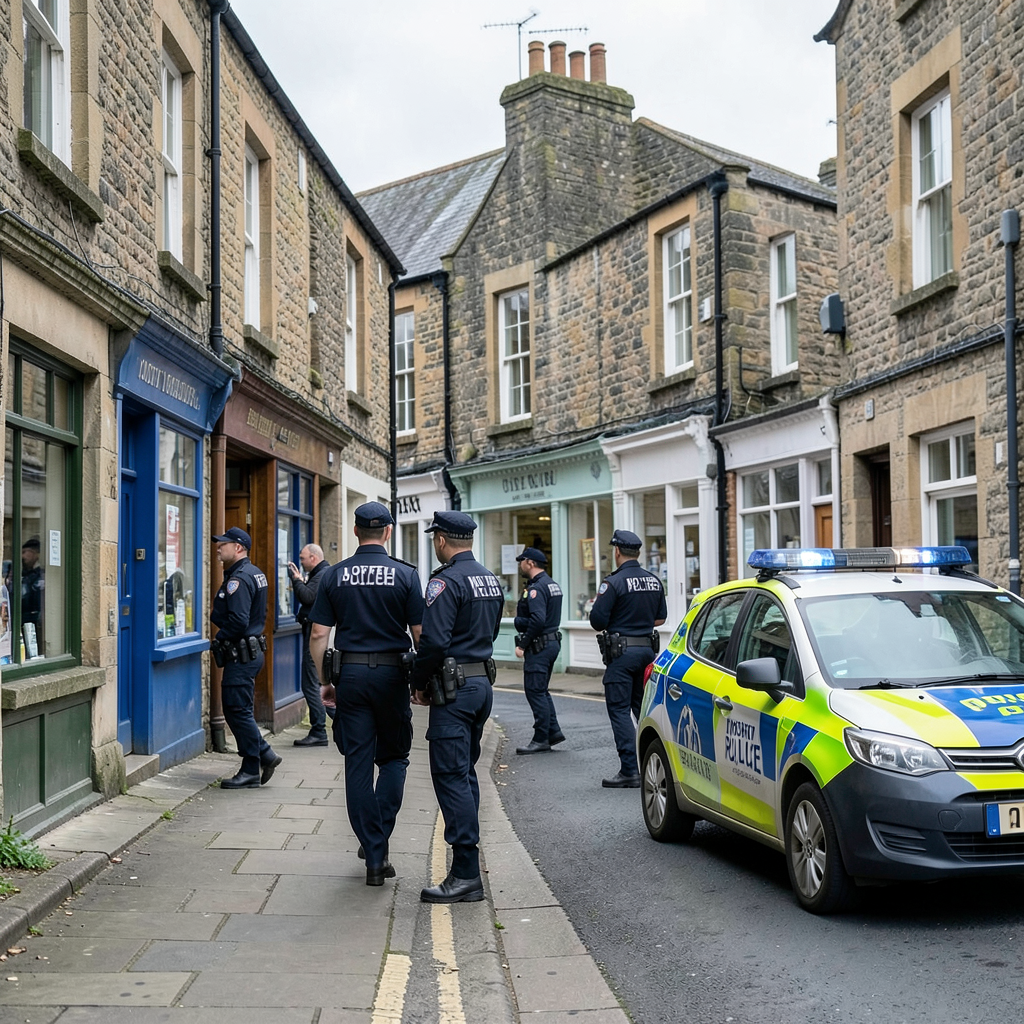 Police search Stewart Walton, 45, over Skipton High Street burglary